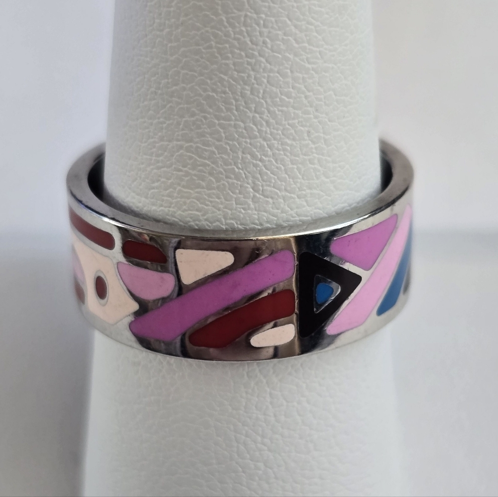 Belle Étoile Spectrum Bangle Ring